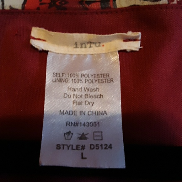 Sexy and classy dress by inTu size large - Picture 4 of 7